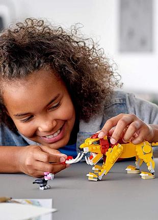 Lego creator лев 224 детали (31112) 10