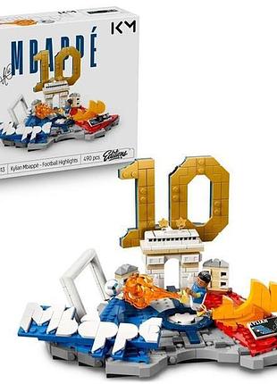 Конструктор lego® editions кіліан мбаппе — найкращі моменти футбольних матчів, 490 деталей (43013)