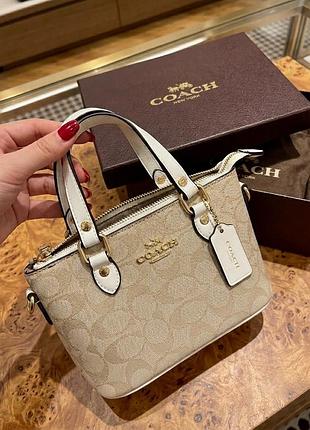 Новая мини сумка coach
