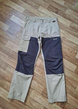 Jack wolfskin брюки трекинговые размер 48.
