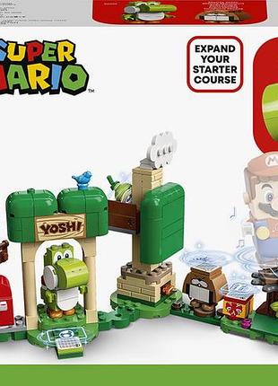 Lego super mario додатковий набір будинок подарунків йоші 246 деталей (71406)