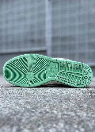 Nike sb dunk beige&amp;green 3