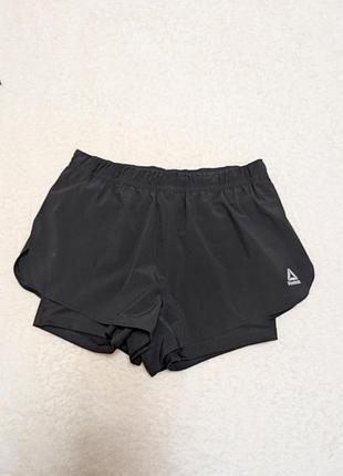 Шорты тайтсы reebok xs отличное состояние