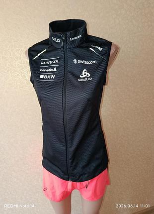 Odlo черный спортивный желт р.s