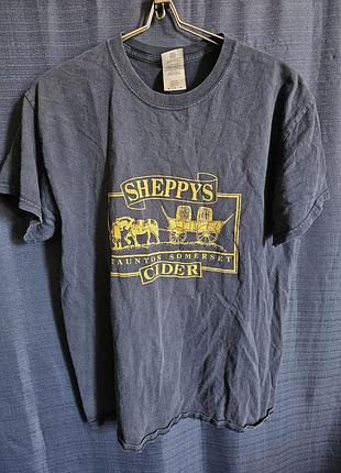 Винтажная футболка sheppys cider