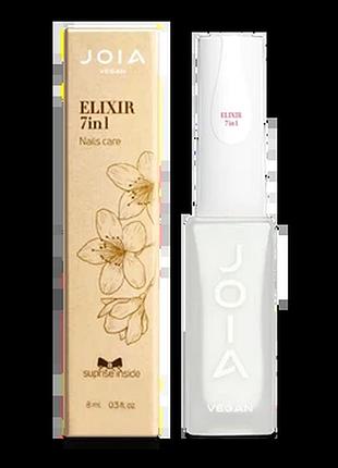 Joia vegan засіб комплексної дії для живлення нігтів elixir 7in1 8 мл., шт