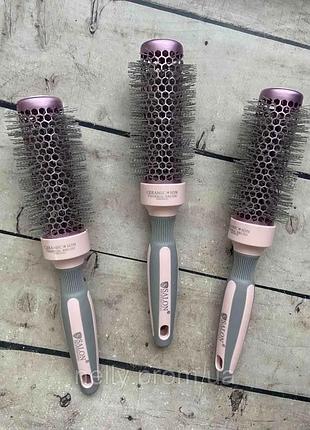 Брашинг для волосся керамічний salon professional ceramic ion thermal brush hhd 33