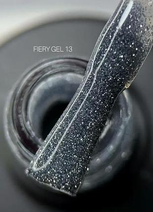 Saga professional світловідбивний гель лак fiery gel №13 9 мл , шт