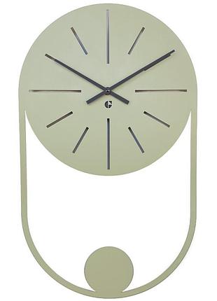 Настенные часы glozis balance b-040 olive