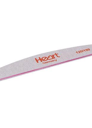 Heart пилочка для ногтей half 120/180