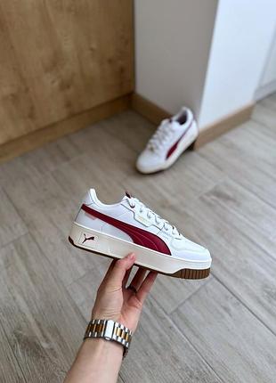 Оригинальные женские кроссовки puma carina street lux platform 397487-09 в новом состоянии с сша