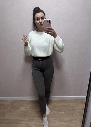 Жіночі сірі джинси skinny від бренду sinsay , розмір s-m