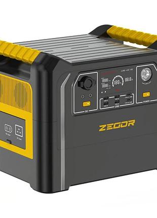 Інверторна акумуляторна зарядна станція zegor yc2400 turbo (2400 вт, 2304 вт/год)