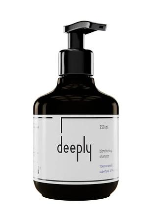 Тонувальний шампунь для блонду deeply blond toning shampoo