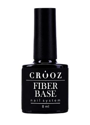 Crooz база для гель лака fiber base 8 мл, шт