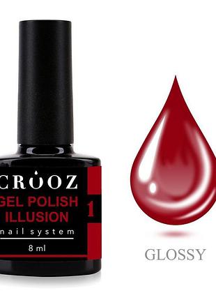 Crooz гель-лак illusion №01 8мл