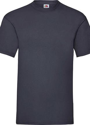 Футболка fruit of the loom super premium глубокий синяя m