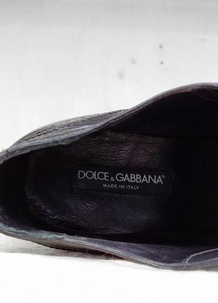 Туфлі dolce gabbana  brogues 7