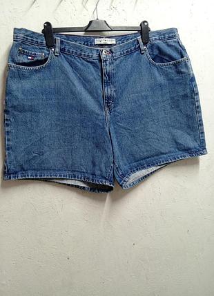 Джинсовые шорты Tommy hilfiger оригинал (балта / свободный крой)