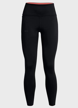 Жіночі чорні тайтси under armour (легінси, лосини ) ua smartform rush ank