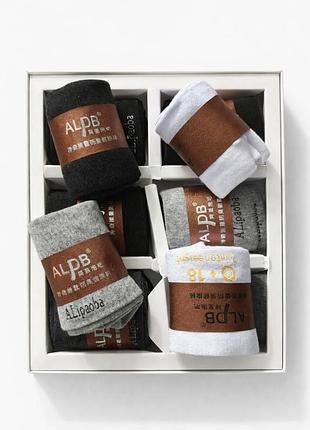 Премиум носки alpb cotton мужские демисезонные антибактериальные 39-43