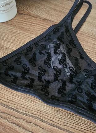 Трусики стринги victorias secret