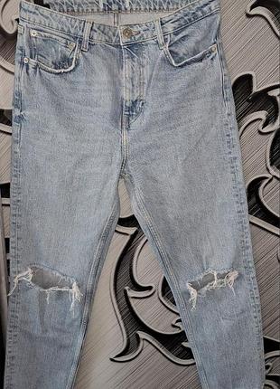 Плотные джинсы  zara