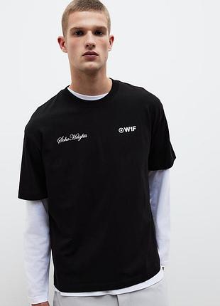 Футболка h&m loose fit 1227157007