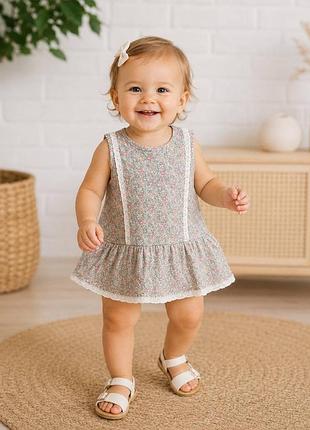 Летнее платье на девочку matalan 12-18мис, 86см