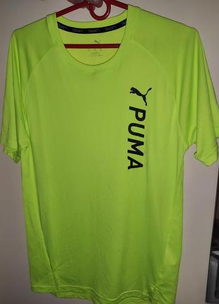 Новая сток оригинал спорт фирменная футболка puma.s