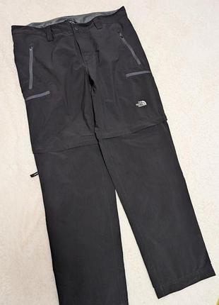 Брюки 2в1 шорты 38 р the north face мужские отличное состояние л xl