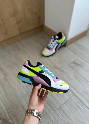 Оригинальные летние женские кроссовки puma rs 2.0 swxp 385825-01 в новом состоянии из сша