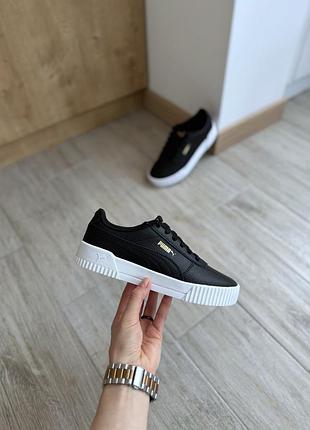 Оригинальные женские кроссовки puma carina lux 370281-01 кеды в новом состоянии из сша
