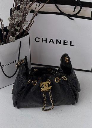 Сумка жіноча шкіра чорна 22 mini handbag 30