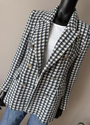 Твідовий піджак zara розмір м
