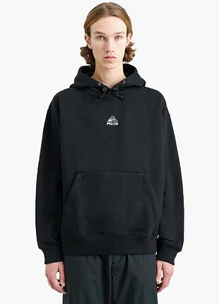 Худі чоловіче nike acg therma-fit fleece hoodie black dh3087-013