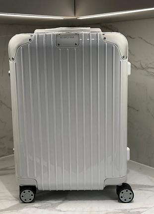 Валіза rimowa hybrid біла /чемодан белый ручная кладь