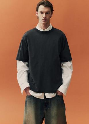 Футболка h&amp;m loose fit 1293901001