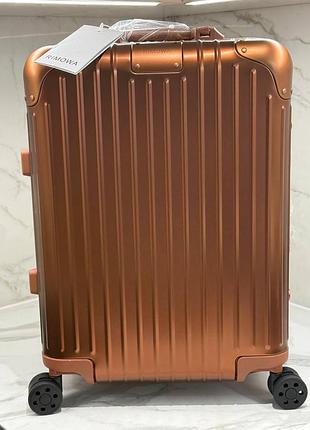 Валіза алюмінієва rimowa bronze /чемодан алюминиевый