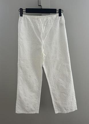 Штани з вишивкою zara