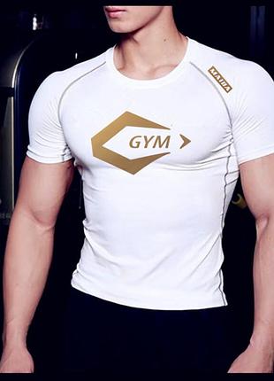 Чоловіча біла футболка для занять спортом ftx sportwear