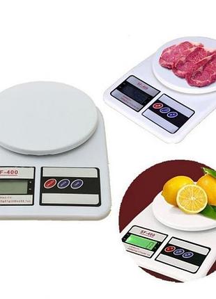Весы кухонные electronic kitchen scale sf400, до 10 кг