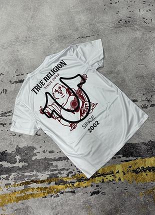 Мужская футболка true religion white — купить в Украине | SHAFA