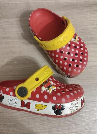 Crocs шльопки дитячі