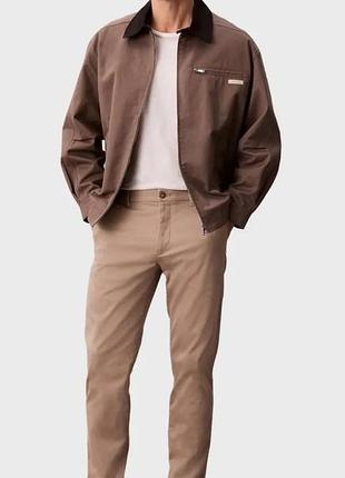 Нові чоловічі штани чиноси calvin klein regular fit (розмір 50 / l)
