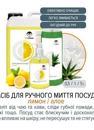 Засіб для миття посуду pinclean