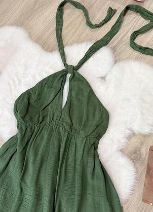 Яскрава літня міні сукня бренду pull&bear 💚 5