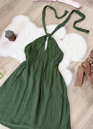 Яскрава літня міні сукня бренду pull&bear 💚 4