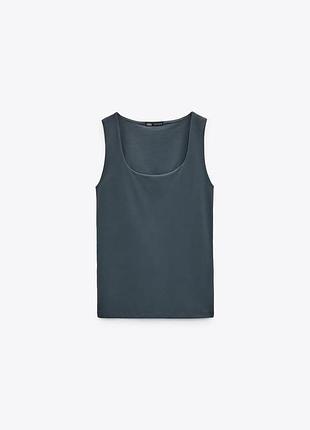 Жіноча обтисла майка zara