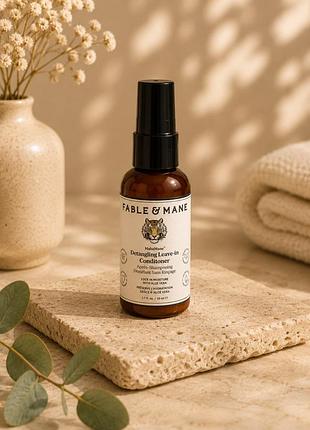 Несмываемый кондиционер для распутывания волос fable & mane mahamane detangling leave-in
